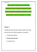 Mdc3 Exam 2 Kahoot And Wooclap&NewLine;Questions Exam Complete Questions And Correct Answers &lpar;Verified Answers&rpar;&comma; 100&percnt;&NewLine;Guaranteed Pass &vert;&vert;Complete A&plus; Guide&NewLine;