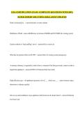 CSIA CERTIFICATION EXAM  &vert;COMPLETE QUESTIONS WITH 100&percnt; RATED EXPERT SOLUTIONS &vert;2026 LATEST UPDATED