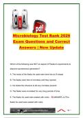 Microbiology Test Bank 2026 &vert; 500&plus; Exam Questions on History of Microbiology&comma; Microbial Classification&comma; Antimicrobial Therapy&comma; Drug Resistance&comma; Immunology & Infectious Diseases