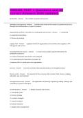 GMS401 TEST 1 Questions and All Correct Answers 2026 Updated&period;