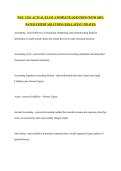 WGU C201  ACTUAL EXAM  &vert;COMPLETE QUESTIONS WITH 100&percnt; RATED EXPERT SOLUTIONS &vert;2026 LATEST UPDATED