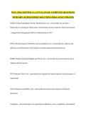 WGU C836 CHAPTER 1-6  ACTUAL EXAM  &vert;COMPLETE QUESTIONS WITH 100&percnt; RATED EXPERT SOLUTIONS &vert;2026 LATEST UPDATED