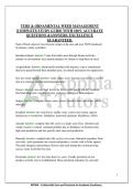 TURF & ORNAMENTAL WEED MANAGEMENT&NewLine;&vert;COMPLETE STUDY GUIDE WITH 100&percnt; ACCURATE&NewLine;QUESTIONS &ANSWERS&period; EXCELLENCE&NewLine;GUARANTEED&period;