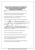 NR 222 WEEK 1 &vert;COMPLETE STUDY GUIDE WITH&NewLine;100&percnt; ACCURATE QUESTIONS &ANSWERS&period;&NewLine;EXCELLENCE GUARANTEED&period;