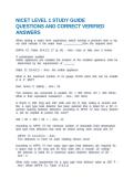 NICET LEVEL 1 STUDY GUIDE QUESTIONS AND CORRECT VERIFIED ANSWERS