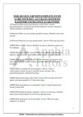 NURS 405 QUIZ 4 REVIEW&vert;COMPLETE STUDY&NewLine;GUIDE WITH 100&percnt; ACCURATE QUESTIONS&NewLine;&ANSWERS&period; EXCELLENCE GUARANTEED&period;