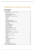 Geriatrie - Klinische Colleges