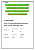 New Generation Nclex Rn Exam 2026&sol;27&NewLine;Post Test Real Exam Top Rated Exam&comma;&NewLine;Questions With Correct Answers &lpar;Verified&NewLine;Answers&rpar; &vert;&vert;Complete A&plus; Guide