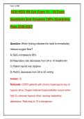 NGN HESI RN Exit Exam V1 - V6 Exam&NewLine;Questions And Answers 100&percnt; Guarantee &NewLine;Pass 2026-2027