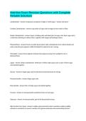 Nutrition and Diet Therapy  Exam Package Bundle Verified by Expert