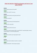 Absite Fiser Infection Verified Exam Questions and Answers Latest&NewLine;update 2026&sol;2027