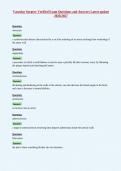 Vascular Surgery Verified Exam Questions and Answers Latest update&NewLine;2026&sol;2027