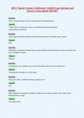 ABYC Marine Systems Certification Verified Exam Questions and&NewLine;Answers Latest update 2026&sol;2027