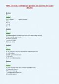 ABYC Electrical 2 Verified Exam Questions and Answers Latest update&NewLine;2026&sol;2027