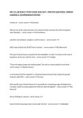 BIO 131 LAB EXAM 4 STUDY GUIDE 2026&sol;2027 &vert; PRACTICE QUESTIONS&comma; VERIFIED ANSWERS & COMPREHENSIVE REVIEW