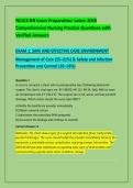 NCLEX-RN Exam Preparation&colon; Latest 2026 &NewLine;Comprehensive Nursing Practice Questions with &NewLine;Verified Answers