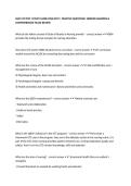 NUR 139 TEST 1 STUDY GUIDE 2026&sol;2027 &vert; PRACTICE QUESTIONS&comma; VERIFIED ANSWERS & COMPREHENSIVE NCLEX REVIEW
