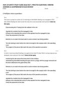 NUR 139 SAFETY STUDY GUIDE 2026&sol;2027 &vert; PRACTICE QUESTIONS&comma; VERIFIED ANSWERS & COMPREHENSIVE NCLEX REVIEW