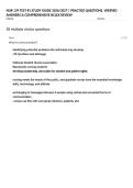 NUR 139 TEST &num;1 STUDY GUIDE 2026&sol;2027 &vert; PRACTICE QUESTIONS&comma; VERIFIED ANSWERS & COMPREHENSIVE NCLEX REVIEW