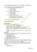 D293 - Determining Learning Analytics Strategy - Section 3 of 4 - complete set