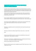 Negotiable Instruments Ch&period; 22 Exam Questions & Answers Already Graded A&plus;