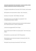 NUR 635 FINAL EXAM REVIEW STUDY GUIDE 2026&sol;2027 &vert; PRACTICE QUESTIONS&comma; VERIFIED ANSWERS & COMPREHENSIVE ADVANCED PHARMACOLOGY REVIEW