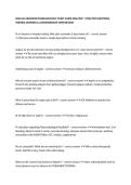 NUR 635 ADVANCED PHARMACOLOGY STUDY GUIDE 2026&sol;2027 &vert; PRACTICE QUESTIONS&comma; VERIFIED ANSWERS & COMPREHENSIVE APRN REVIEW