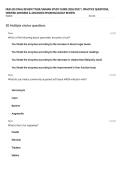 NUR 635 FINAL REVIEW TYLER&sol;SARHAN STUDY GUIDE 2026&sol;2027 &vert; PRACTICE QUESTIONS&comma; VERIFIED ANSWERS & ADVANCED PHARMACOLOGY REVIEW