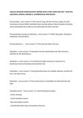 NUR 635 ADVANCED PHARMACOLOGY MIDTERM EXAM STUDY GUIDE 2026&sol;2027 &vert; PRACTICE QUESTIONS&comma; VERIFIED ANSWERS & COMPREHENSIVE APRN REVIEW