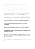 UROLOGY QBANK PHARMACOLOGY NUR 635 STUDY GUIDE 2026&sol;2027 &vert; PRACTICE QUESTIONS&comma; VERIFIED ANSWERS & ADVANCED PHARMACOLOGY REVIEW