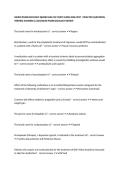 NUR 635 PACKAGE DEAL 2026&sol;2027 &vert; COMPLETE ADVANCED PHARMACOLOGY STUDY GUIDE&comma; PRACTICE QUESTIONS & EXAM REVIEW BUNDLE