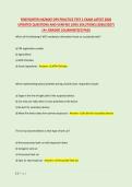 FIREFIGHTER HAZMAT OPS PRACTICE TEST 1 EXAM LATEST 2026 &NewLine;UPDATED QUESTIONS AND VERIFIED 100&percnt; SOLUTIONS &lpar;2026&sol;2027&rpar; &NewLine;&vert;A&plus; GRADED &vert;GUARANTEED PASS