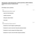 NURS 520 EXAM 1 STUDY GUIDE 2026&sol;2027 &vert; PRACTICE QUESTIONS&comma; VERIFIED ANSWERS & COMPREHENSIVE GRADUATE NURSING REVIEW