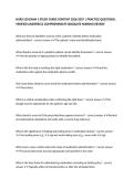 NURS 520 EXAM 1 STUDY GUIDE CONTENT 2026&sol;2027 &vert; PRACTICE QUESTIONS&comma; VERIFIED ANSWERS & COMPREHENSIVE GRADUATE NURSING REVIEW