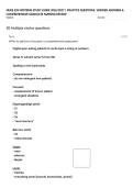 NURS 520 MIDTERM STUDY GUIDE 2026&sol;2027 &vert; PRACTICE QUESTIONS&comma; VERIFIED ANSWERS & COMPREHENSIVE GRADUATE NURSING REVIEW