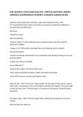 NUR 418 EXAM 2 STUDY GUIDE 2026&sol;2027 &vert; PRACTICE QUESTIONS&comma; VERIFIED ANSWERS & COMPREHENSIVE MATERNITY & PEDIATRIC NURSING REVIEW