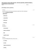 NUR 418 EXAM 3 STUDY GUIDE 2026&sol;2027 &vert; PRACTICE QUESTIONS&comma; VERIFIED ANSWERS & COMPREHENSIVE NURSING REVIEW