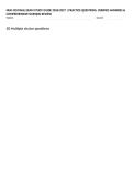 NUR 418 FINAL EXAM STUDY GUIDE 2026&sol;2027 &vert; PRACTICE QUESTIONS&comma; VERIFIED ANSWERS & COMPREHENSIVE NURSING REVIEW