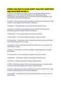 STRESS AND HEALTH EXAM SCRIPT 2026&period;pdf&NewLine;&NewLine;1&period; Document information