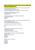 STRESS AND HEALTH STUDY GUIDE 2026&period;pdf