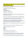 FOOD SCIENCE CDE CORE EXAM SET 2026&period;pdf&NewLine;&NewLine;1&period; Document information