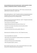 NUR 418 OB PEDS FINAL EXAM STUDY GUIDE 2026&sol;2027 &vert; PRACTICE QUESTIONS&comma; VERIFIED ANSWERS & COMPREHENSIVE MATERNITY & PEDIATRIC NURSING REVI