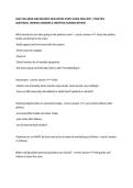 NUR 418 LABOR AND DELIVERY SIMULATION STUDY GUIDE 2026&sol;2027 &vert; PRACTICE QUESTIONS&comma; VERIFIED ANSWERS & OBSTETRIC NURSING REVIEW