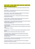 AUTO TECH 1 STUDY GUIDE EXAM 2026&period;pdf&NewLine;&NewLine;1&period; Document information