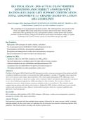 BLS Final Exam 2026 - 250 Verified Questions & Answers with Rationales &lpar;A&plus; Guide&rpar;