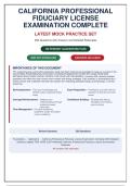 California Professional Fiduciary License Exam Questions & Detailed Solutions &lpar;2026 Update&rpar; &vert; 250 Practice Q&A