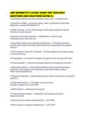 LMR GEORGETTE&rsquo;S LATEST EXAM TEST 2026&sol;2027&NewLine;QUESTIONS AND SOLUTIONS RATED A&plus;