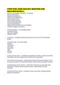 CTPRP FINAL EXAM 2026&period;pdf&NewLine;&NewLine;1&period; Document information