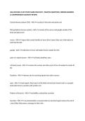 ANA 209 EXAM 3 UKY STUDY GUIDE 2026&sol;2027 &vert; PRACTICE QUESTIONS&comma; VERIFIED ANSWERS & COMPREHENSIVE ANATOMY REVIEW&NewLine;&NewLine;