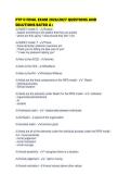 PTP II FINAL EXAM 2026&period;pdf